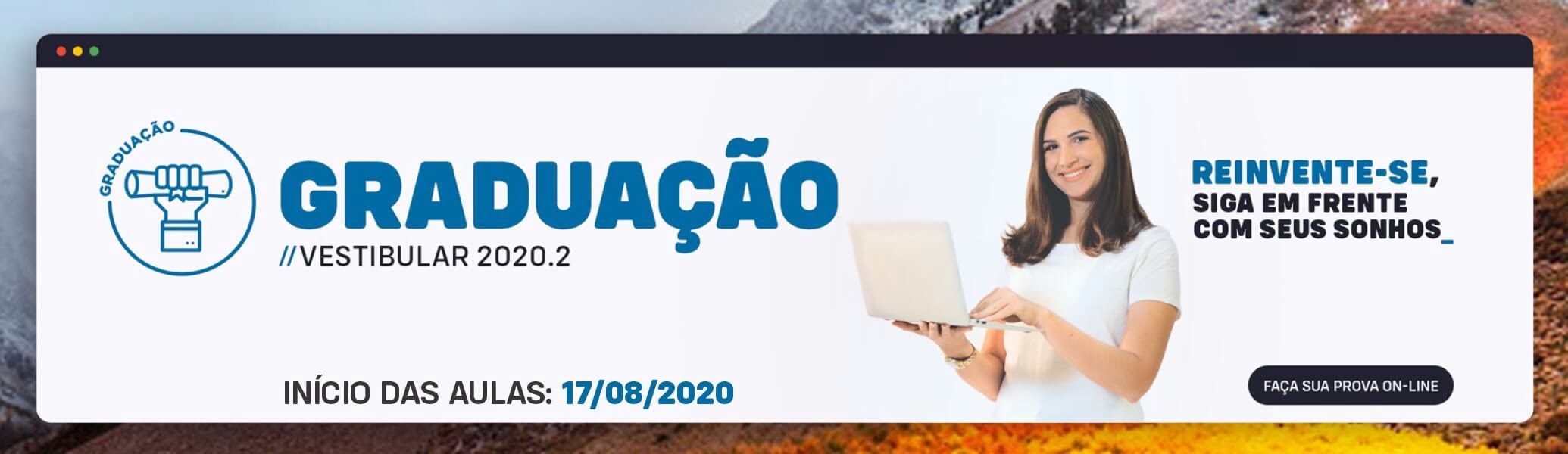 Tema da campanha da Faculdade CDL para a graduação no contexto de pandemia: Reinvente-se!